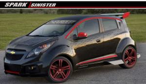 Chevrolet Spark Sinister Concept 2012 года